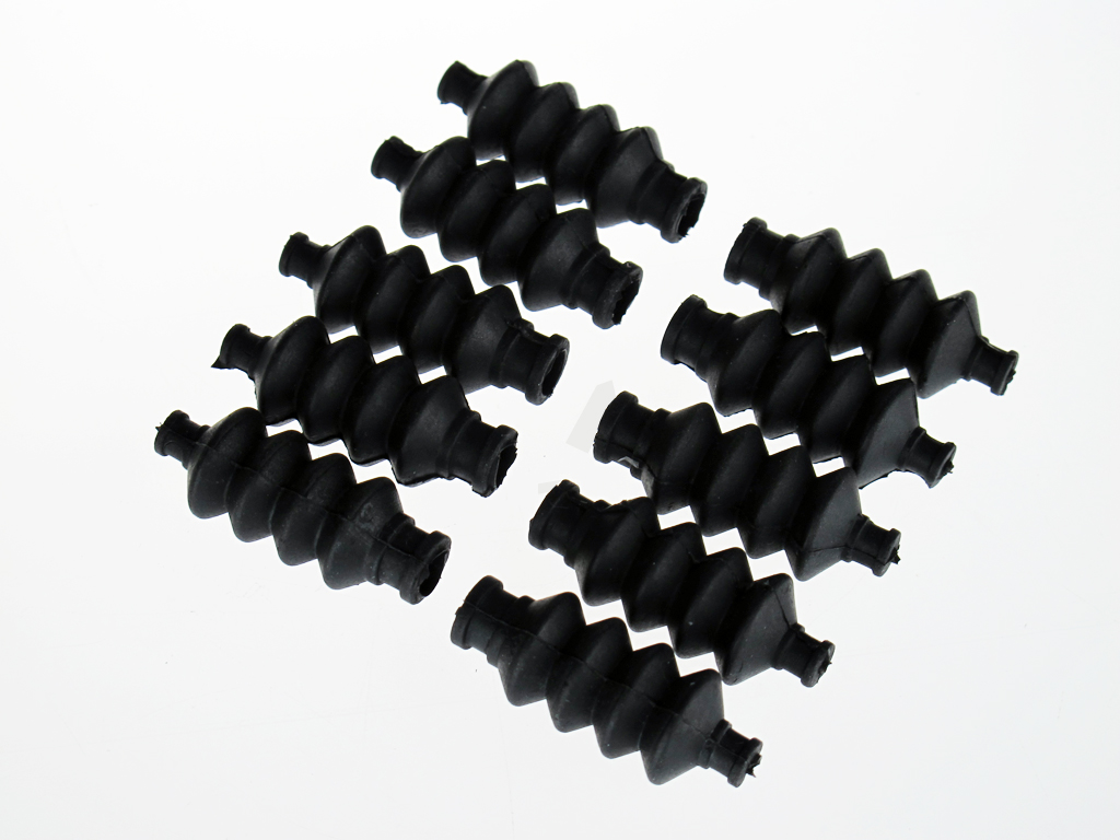 (image for) Waterproof Push Rod Rubber Seal Bellow 33mm Long x 10 pcs