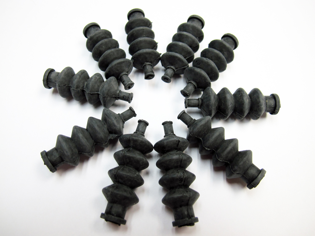 (image for) Waterproof Push Rod Rubber Seal Bellow 42mm Long x 10 pcs