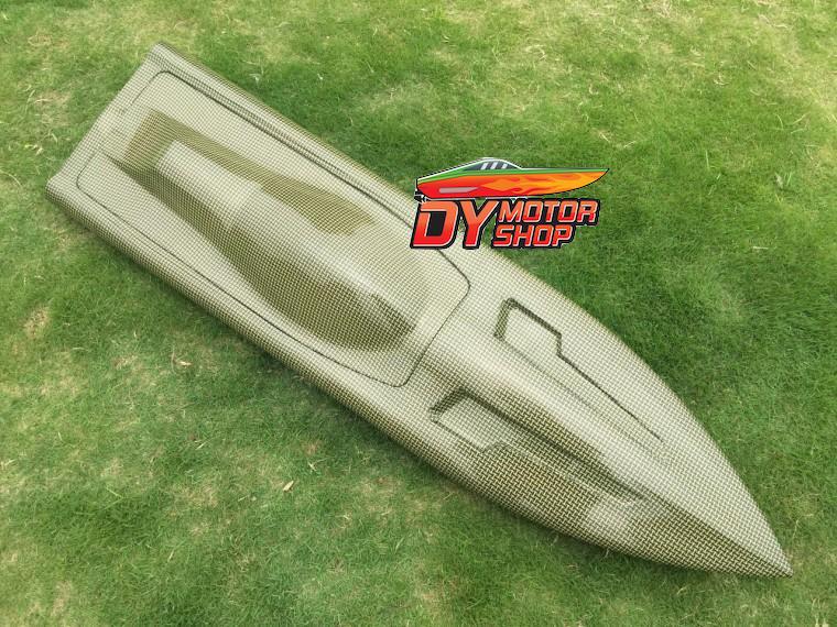 (image for) RC Gasoline Kevlar / Carbon boat Hull 1350mm for 26cc Gas Boat