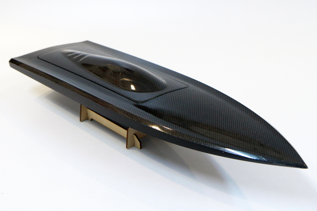 (image for) 650mm (25-1/2") Carbon Fiber Mono Deep V Hull