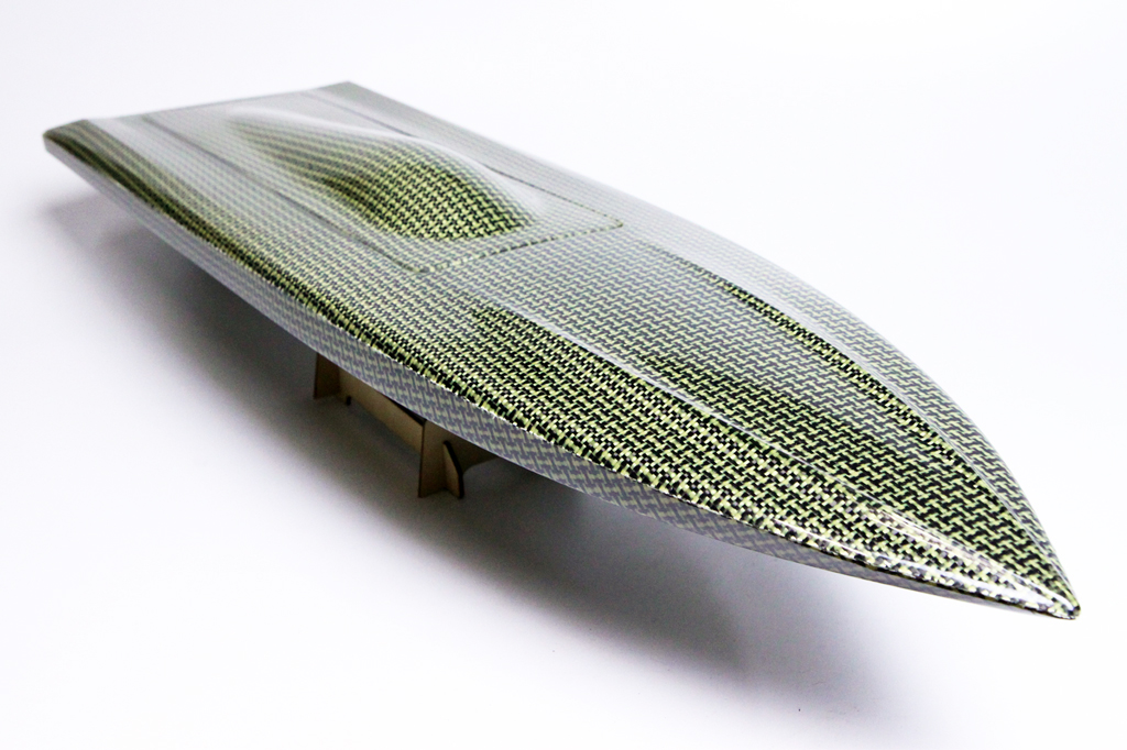 (image for) 850mm (33 1/2") Kevlar / Carbon Composite Mono Deep V Hull