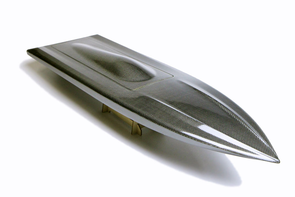 (image for) 850mm (33 1/2") Carbon Fiber Mono Deep V Hull