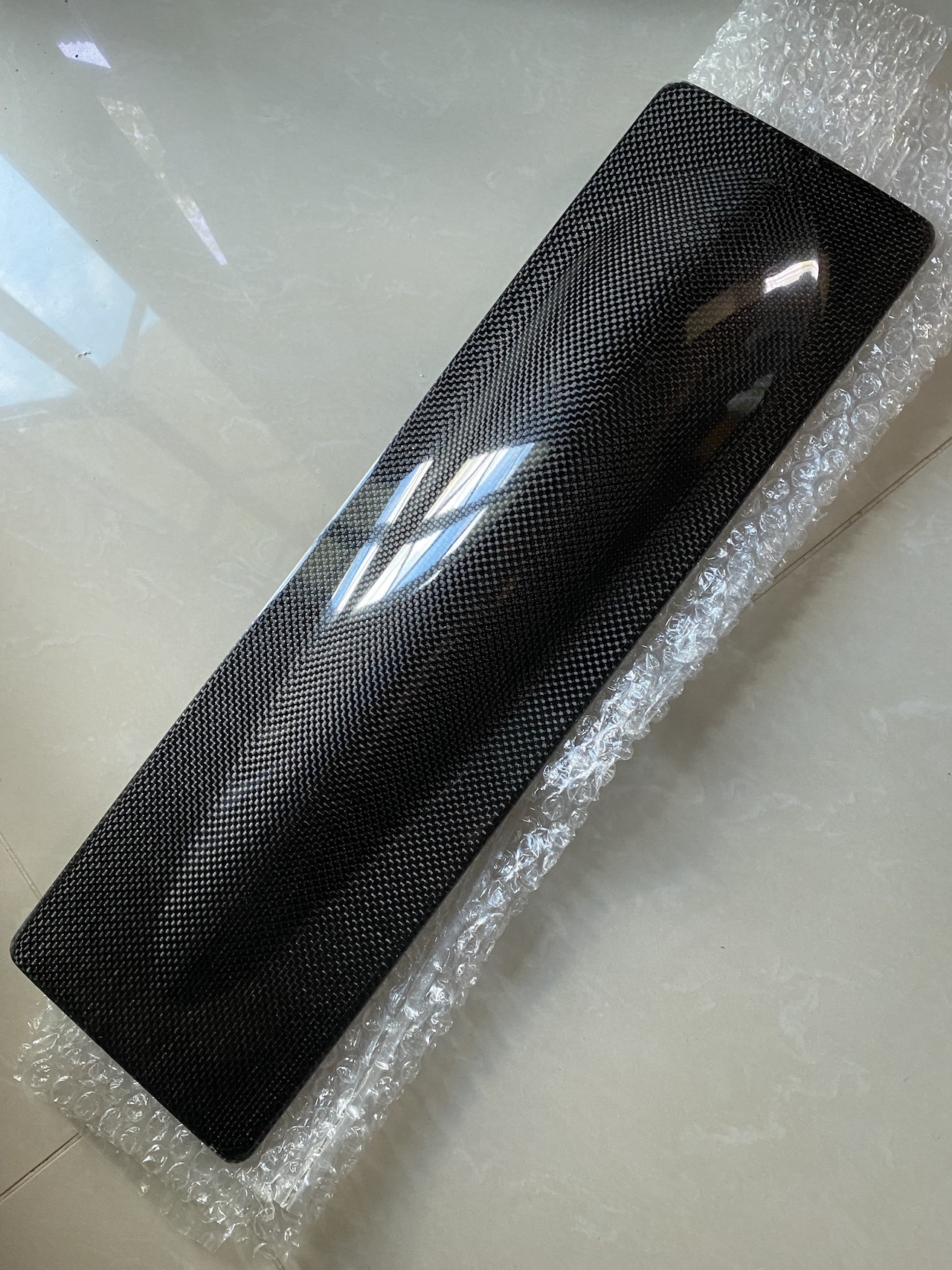 (image for) 850mm (33 1/2") Carbon Fiber Mono Deep V Hull Cover / Canopy