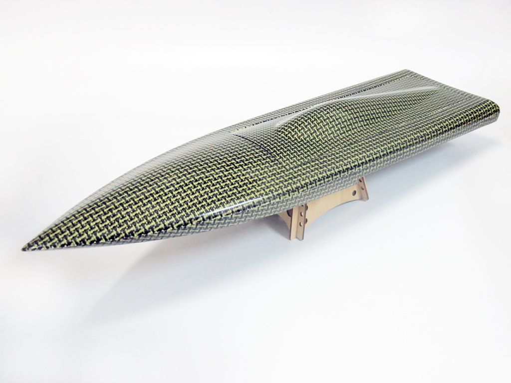 (image for) 650mm (25-1/2") Kevlar / Carbon Composite Mono One Hull