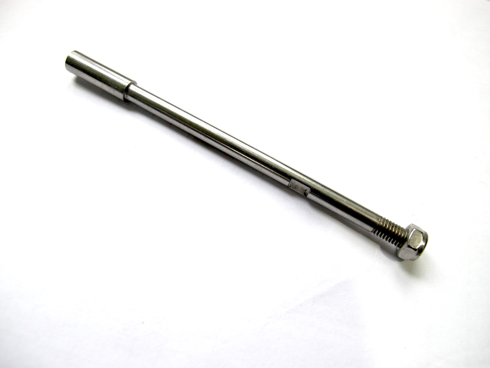 (image for) Stainless Steel 3/16" shaft threaded for square end flex cable