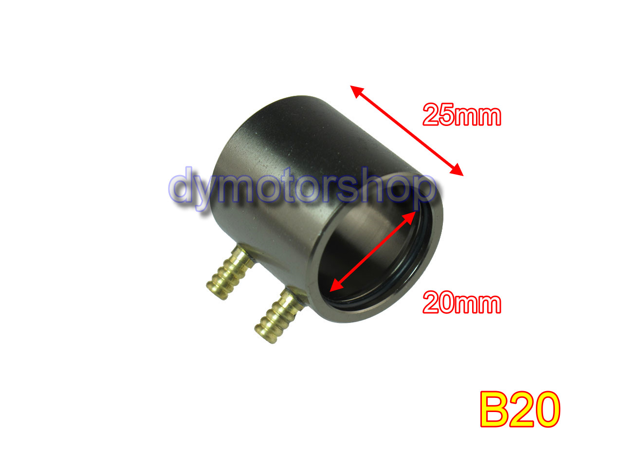 (image for) Aluminum Water Cooling Jacket for B20 ID: 20mm Brushless Motor