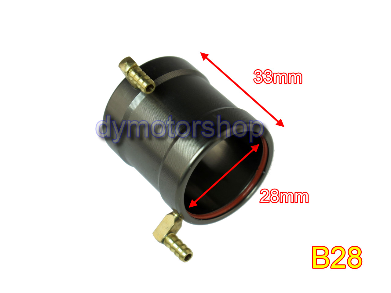 (image for) Aluminum Water Cooling Jacket for B28 ID: 28mm Brushless Motor