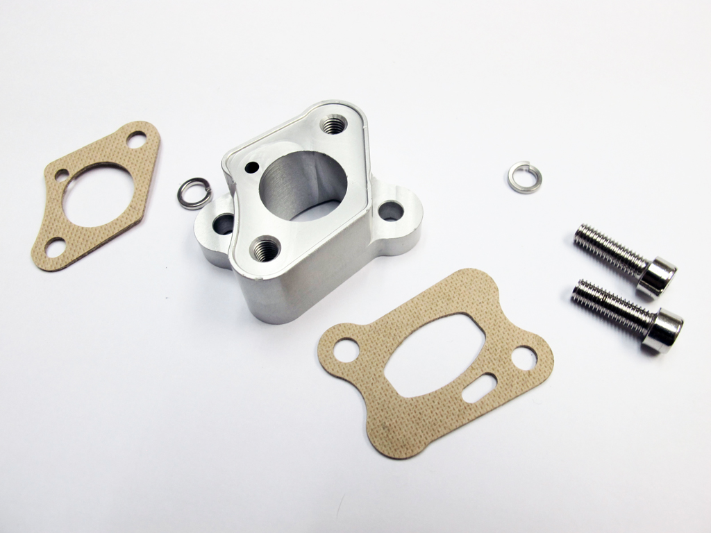 (image for) Aluminum Isolator Block with Gaskets for Zenoah Engine etc.