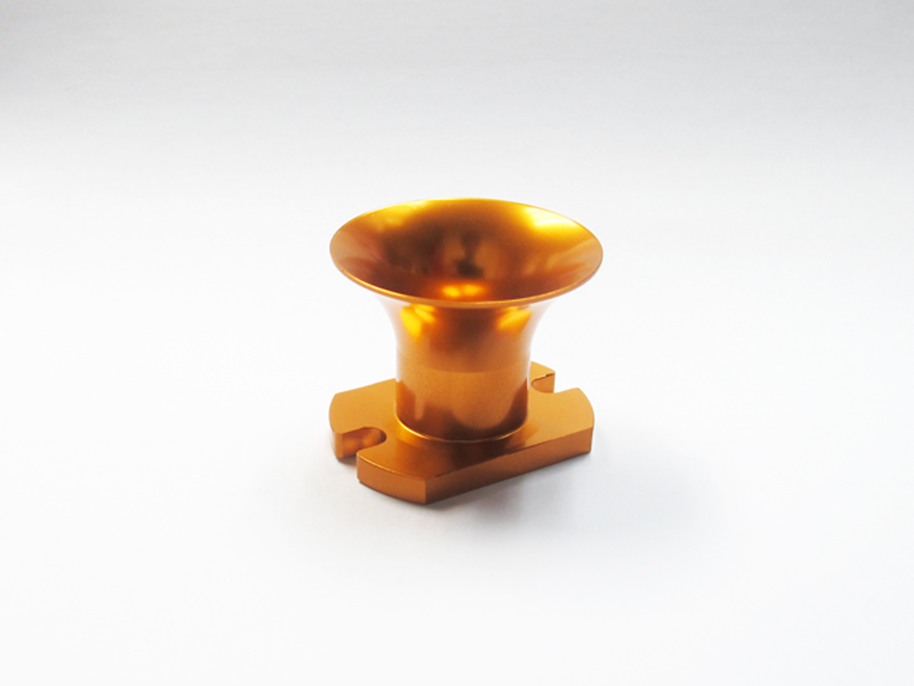 (image for) Aluminum Velocity Stack Orange for RC Boat Truck Car