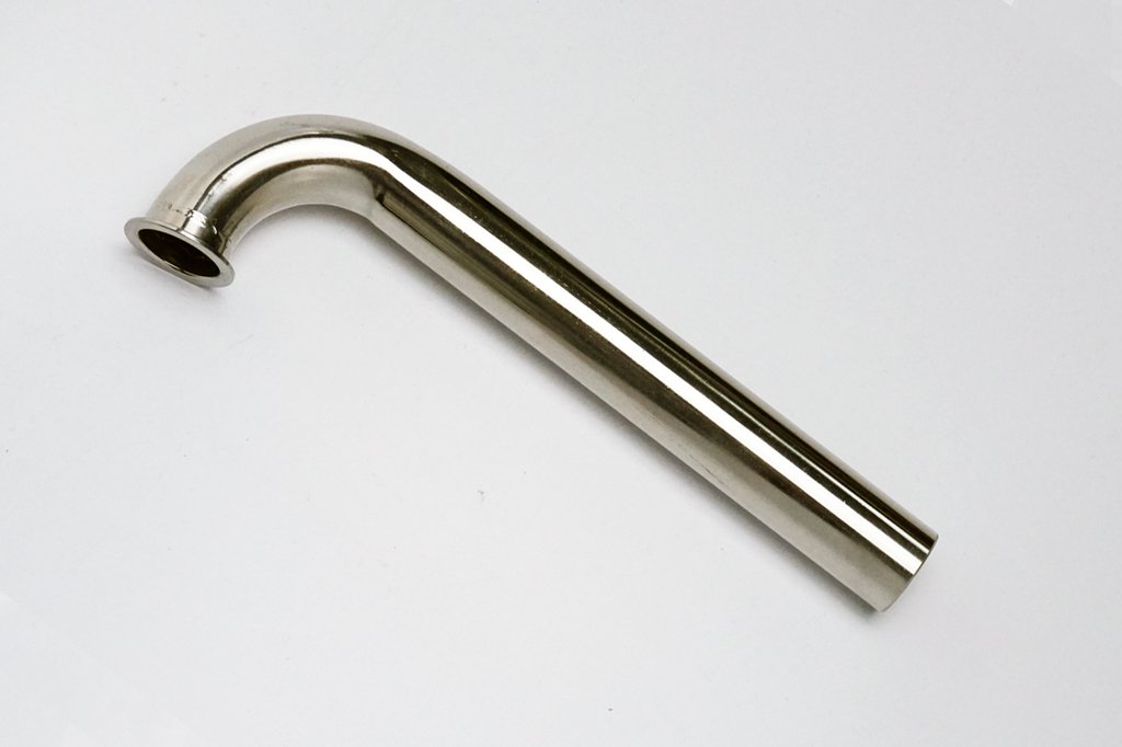 (image for) 100 Degree Bend width 7/8" Stainless Steel Header