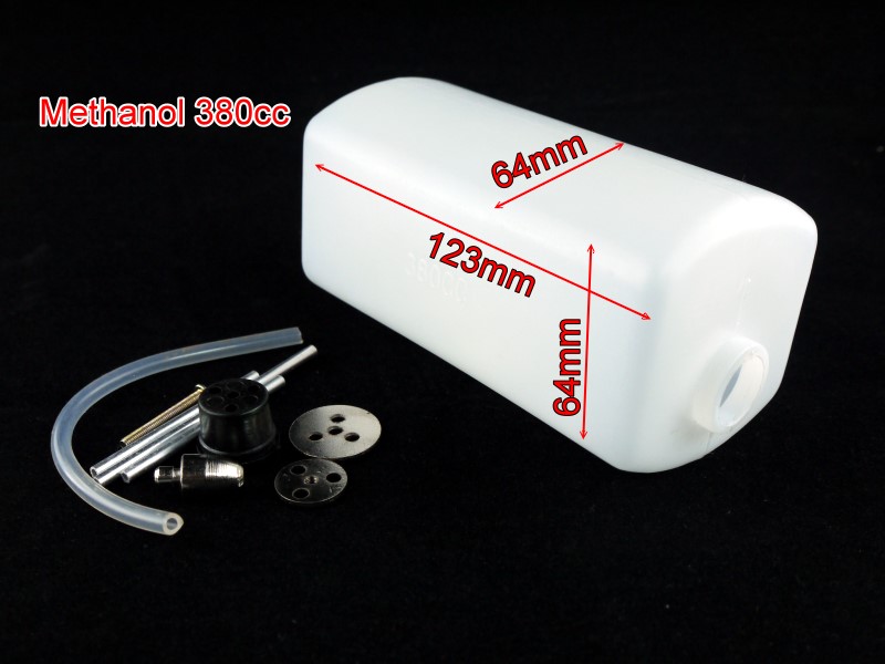 (image for) 380cc Nitro Tank with Fittings for Nitro Use