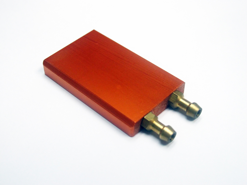 (image for) Aluminum Water Cooling Plate 42mm x 26mm for ESC or Battery Use