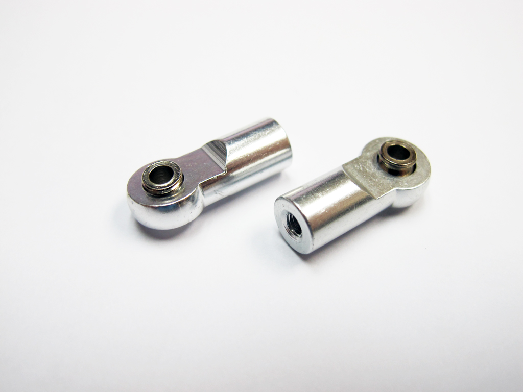 (image for) Aluminum M3 Ball Joints x 4 unit (Length 22mm) Silver