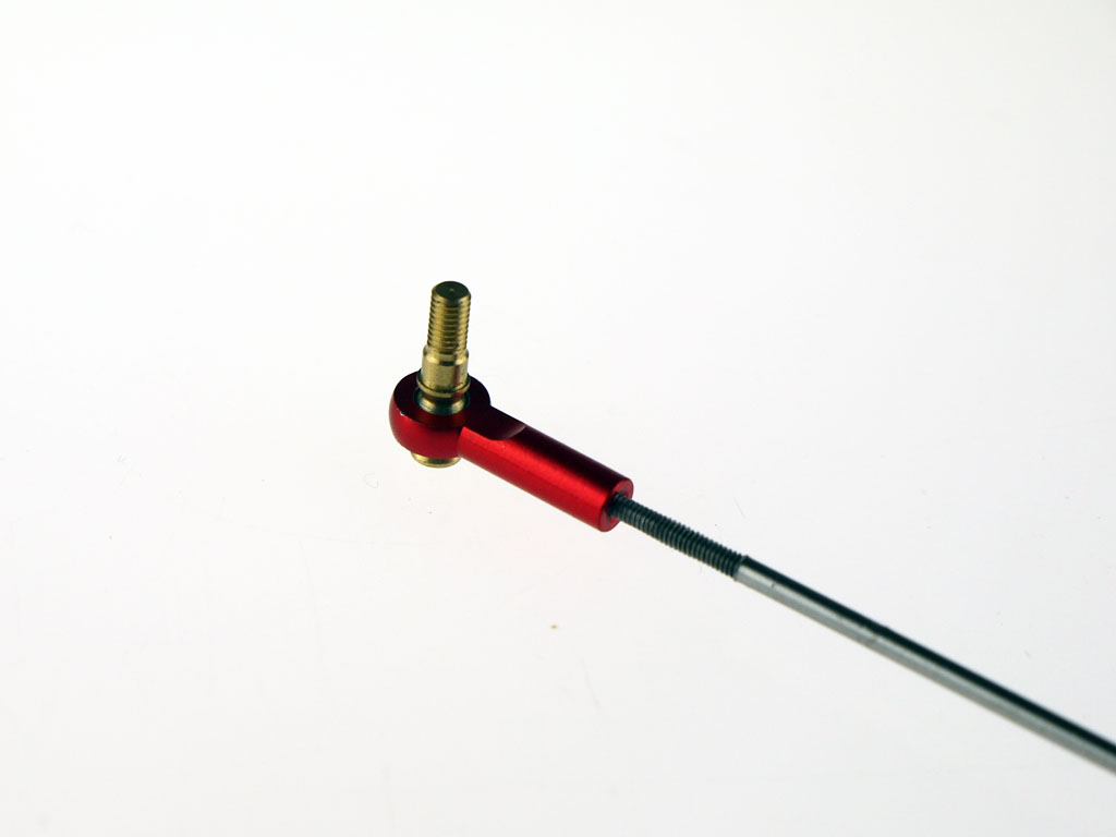 (image for) Stainless Steel Push Rod with Aluminum Ball Joint