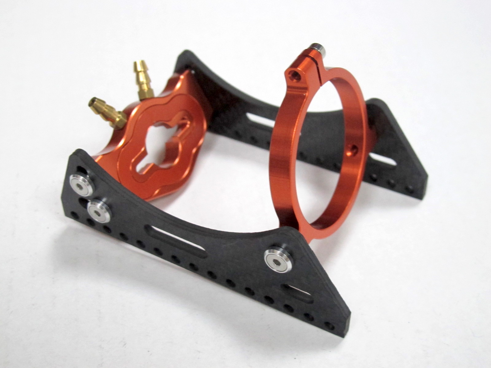 (image for) Aluminum water-cool motor mount Carbon Fiber for B36/B40 36/40mm