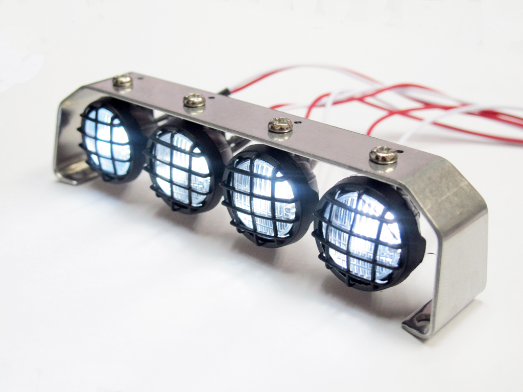 (image for) 1:10 Led Lighting (4 inline) with Metal Frame DY1020531