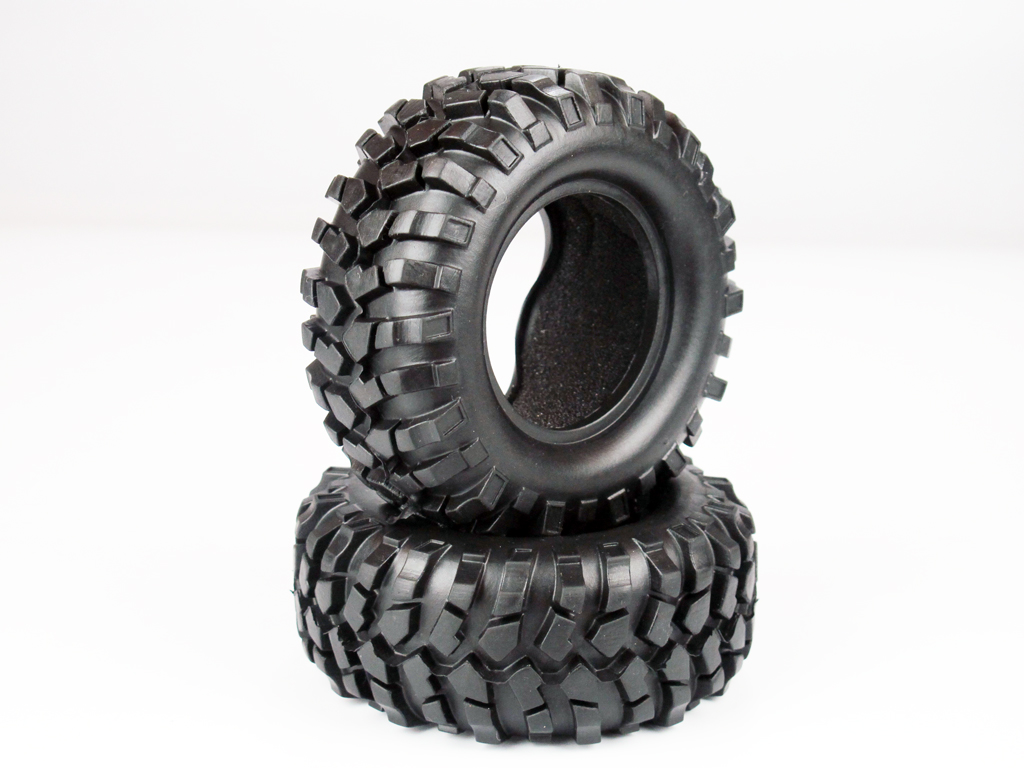 (image for) 4 pcs 90mm OD Tire Set with Foam Inserted for 1.9 Rim DY1020211