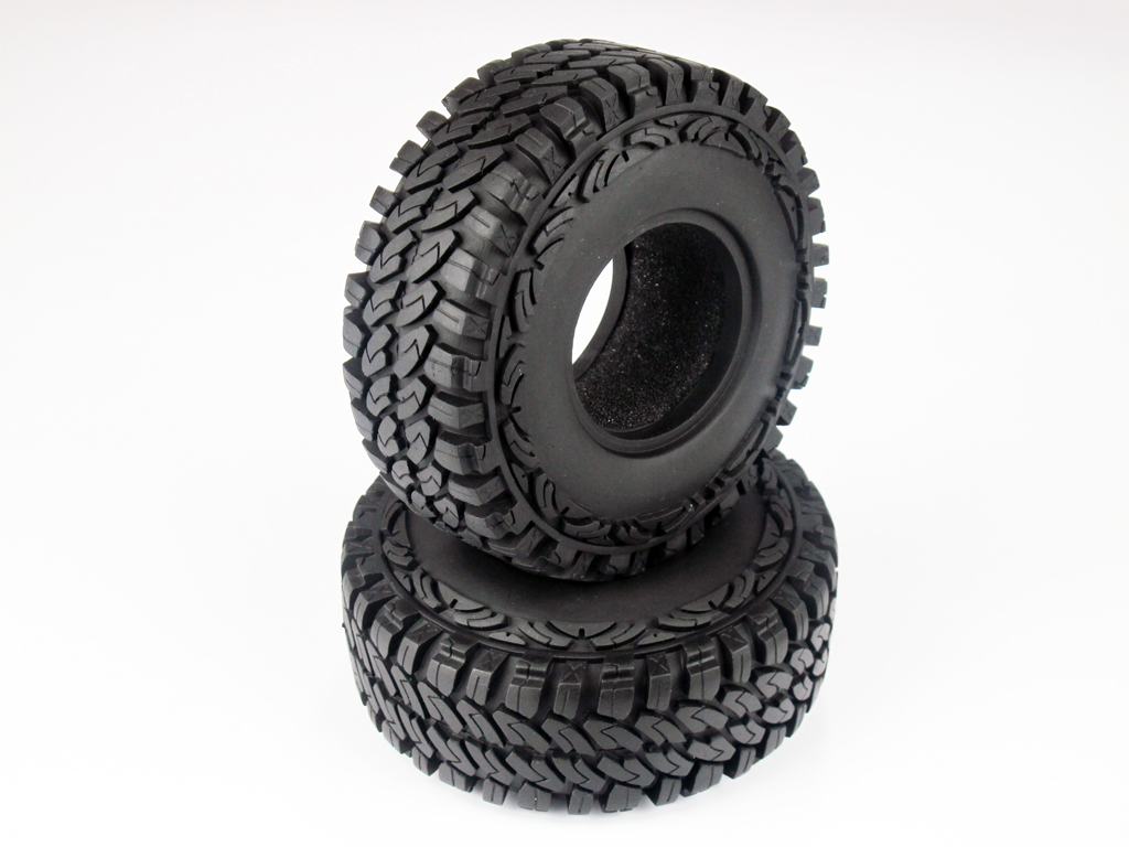 (image for) 4 pcs 110mm OD Tire Set with Foam Insert for 1.9 Rim DY1020223D