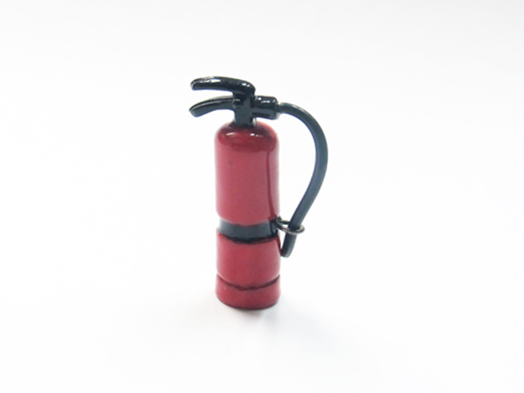 (image for) 1:10 Scale Alloy Handheld Indoor Fire Extinguisher Red