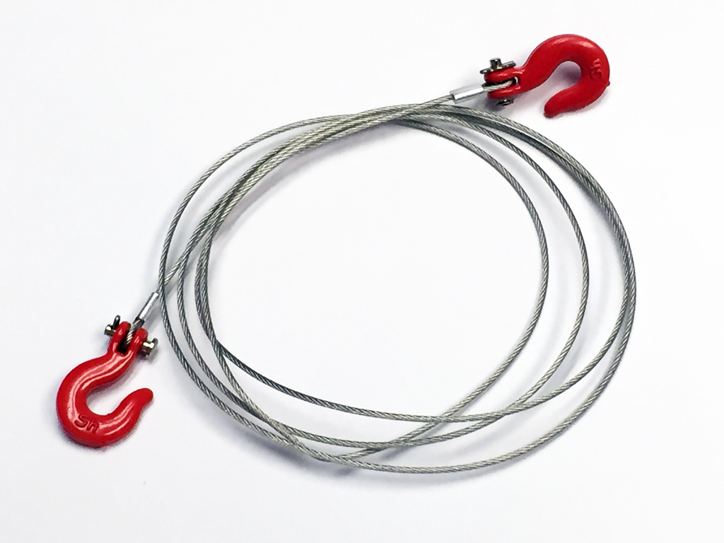 (image for) 1:10 Scale Wire with Hooks 930mm long