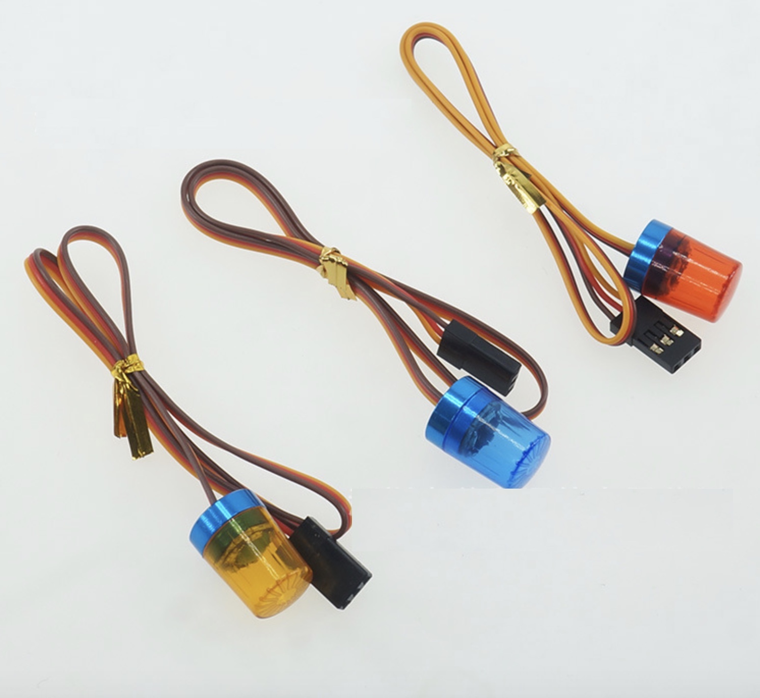 (image for) 1:10 Led Emergency Lighting Red Blue and Yellow