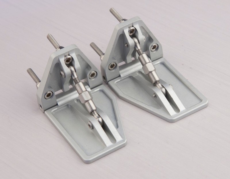 (image for) Aluminum Scale Trim Tabs 55mm (Medium) (2 Units / 1 pair)