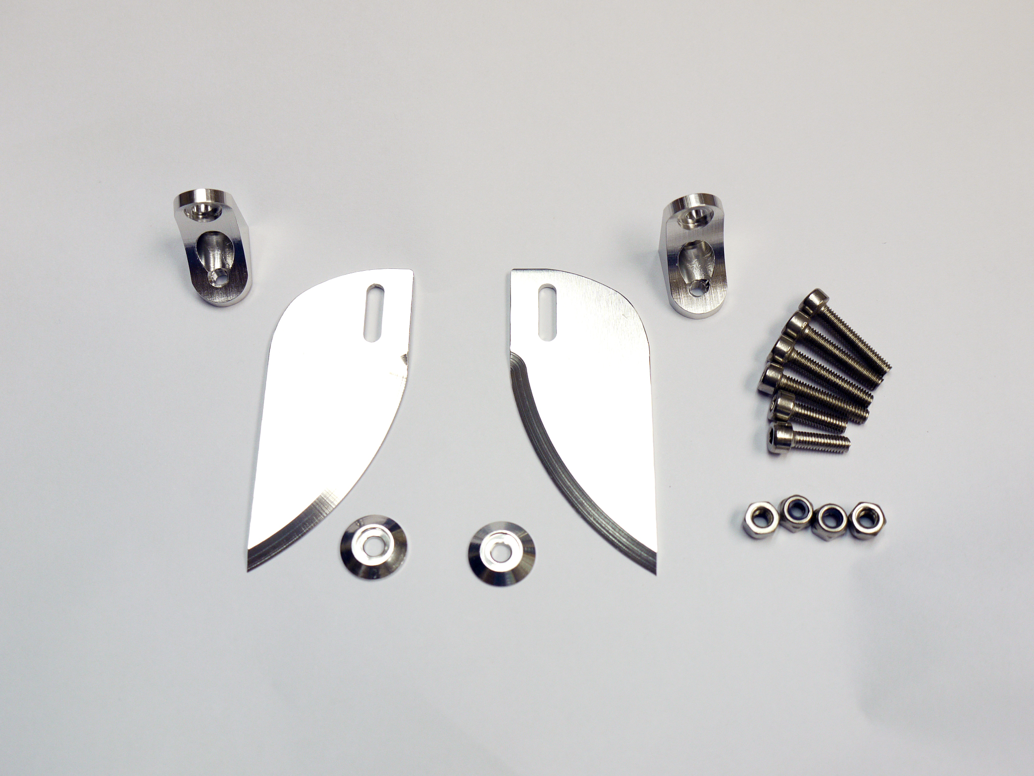 (image for) 55mm Long Aluminum Turn Fins x 1 pair