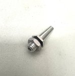 (image for) Aluminum Antenna Mount Silver color